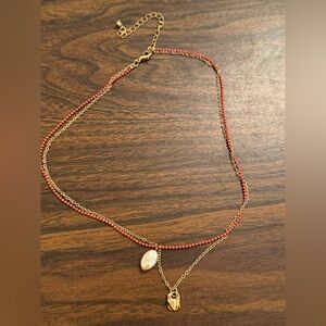 Necklace + earrings set (new)